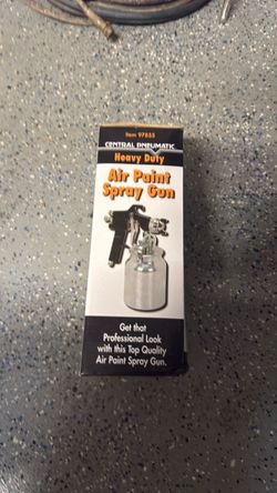 Central Pneumatic spray paint gun