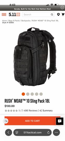 5.11 Tactical over shoulder bag