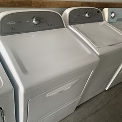 Whirlpool, Cabrio, Top Load, Washer And Dryer Electric