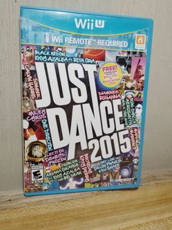NINTENDO WII U JUST dance 2015