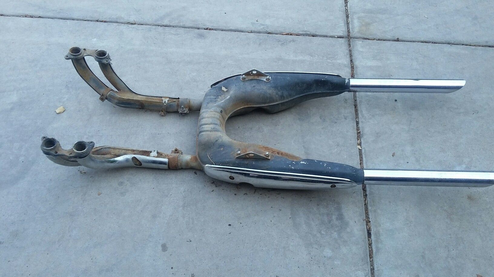 Honda GL1000 Exhaust