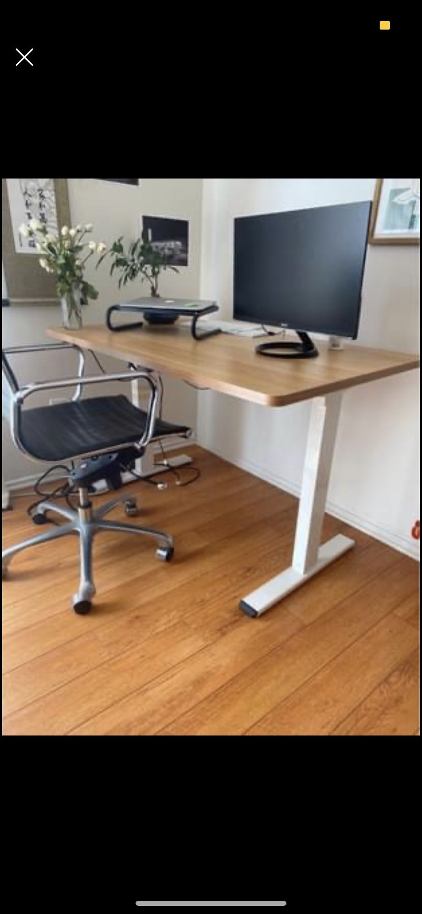 Electronic Standing desk can control up and down Automatically