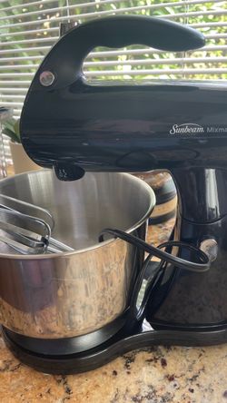 Sunbeam standing mixer, black