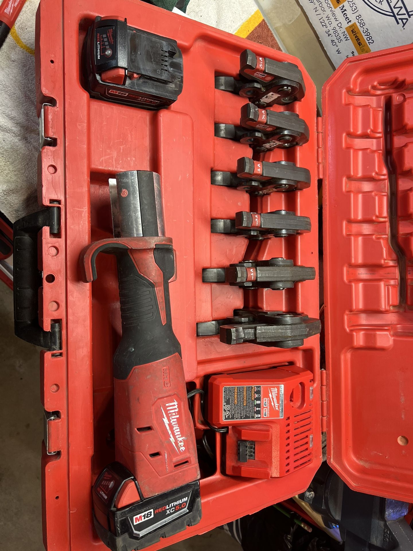 Milwaukee M18 Propress & MegaPress Complete Kit