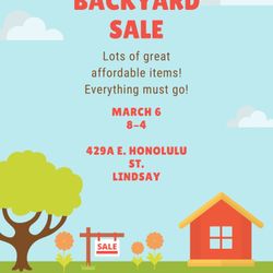 Huge Yard Sale- Everything Must Go