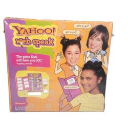 Yahoo Web Speak Game Pressman New in Box Sealed,