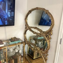 Gorgeous Hollywood Regency Vintage Huge Mirror