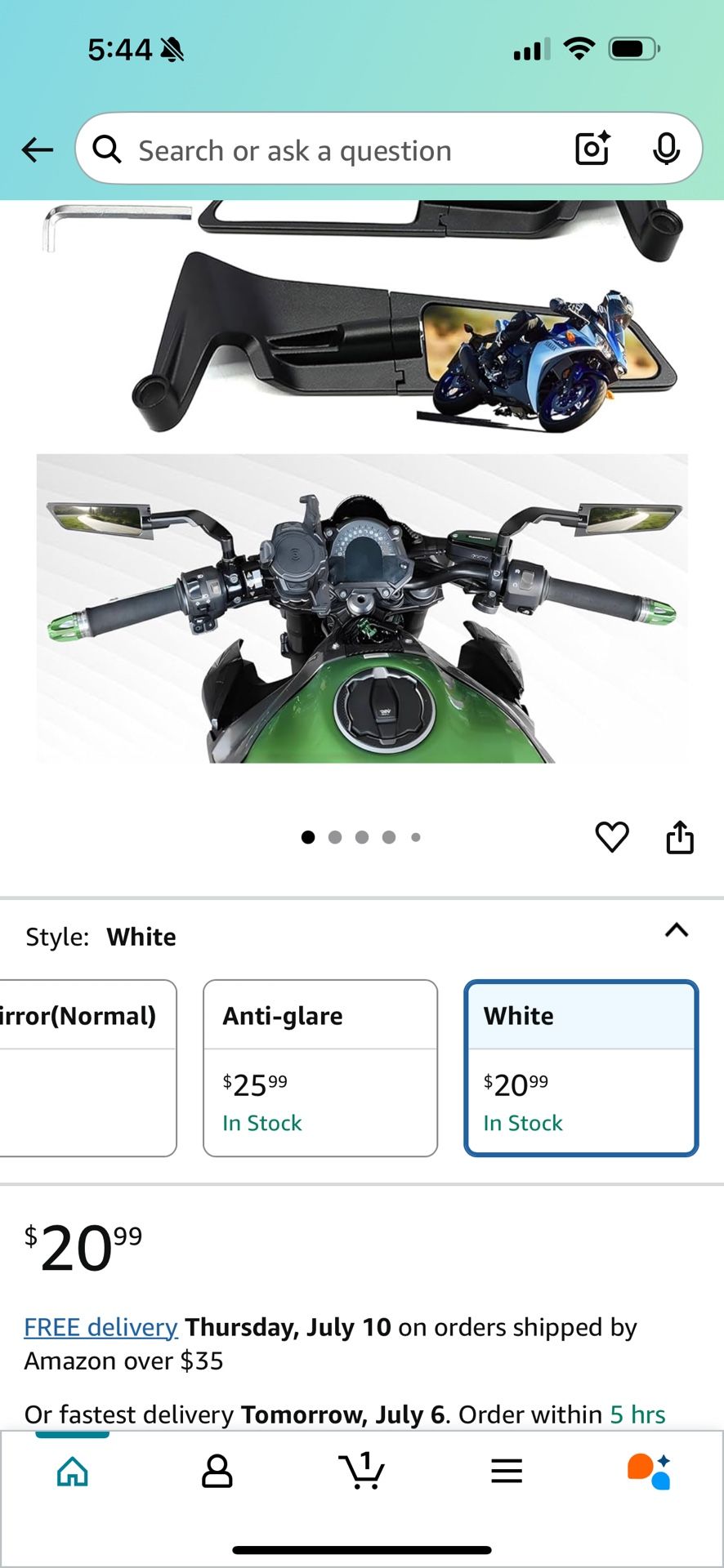 Motorcycle Mirrors