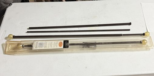 Complete Drapery Rod Set - One New/ One Used