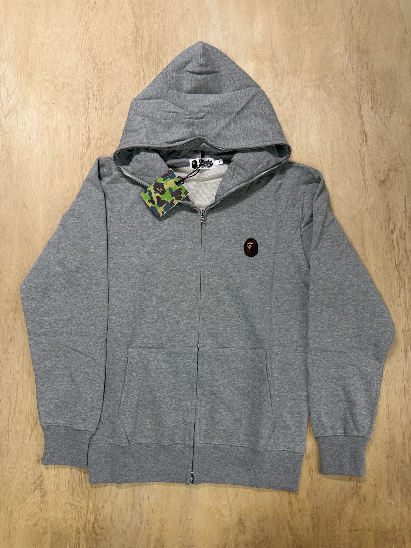 Grey Bape Hoodie