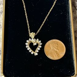 Diamond Heart Pendant