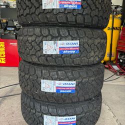 (4)  - LT285/55/20 Otani SA2100 All Terrain Tires