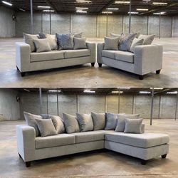 Sofa & Love Seat or Sectional