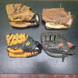 13" SOFTBALL GLOVE LHT LEATHER NEW CONDITION