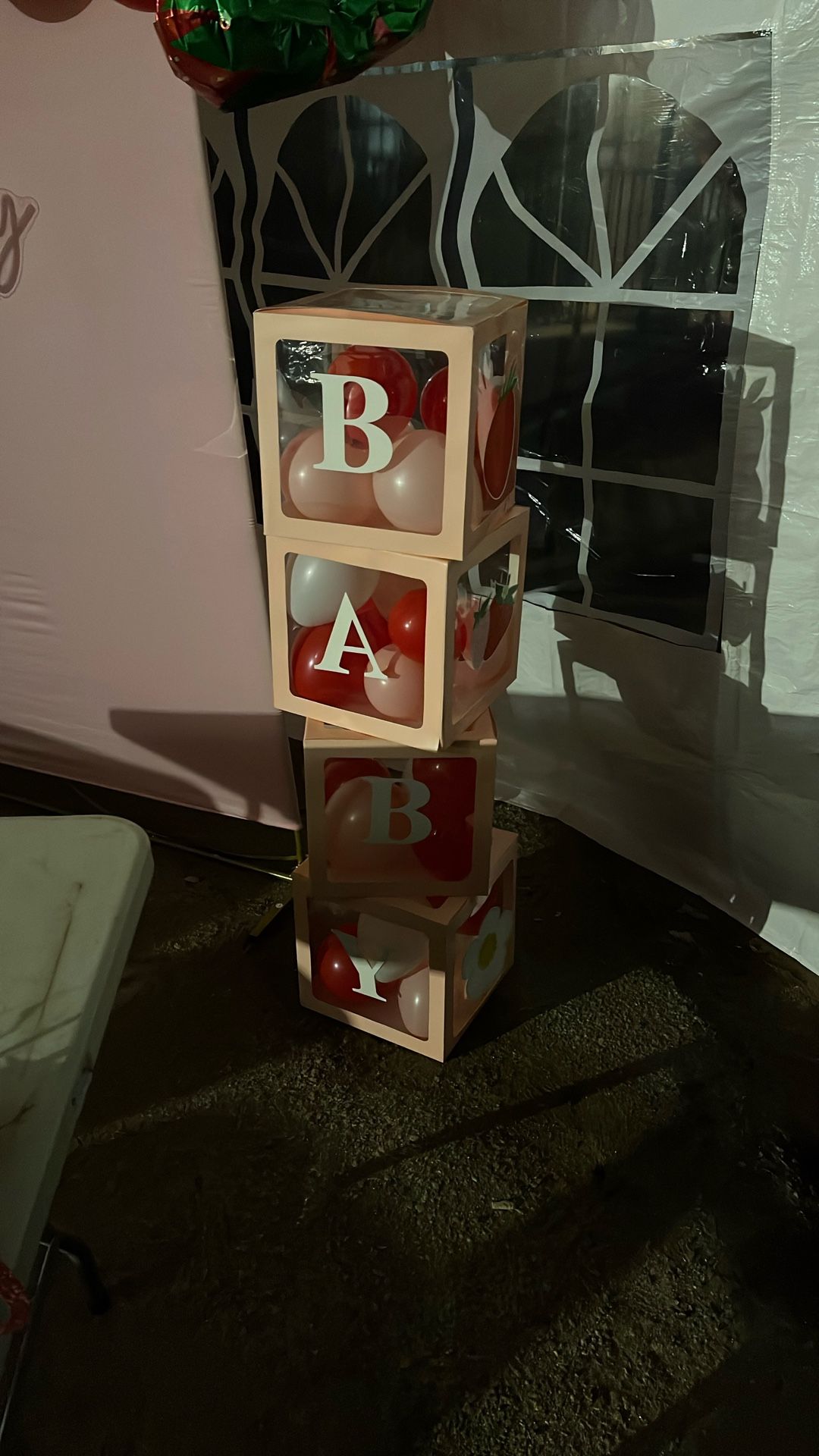 Free Baby Shower Decor Strawberry Theme