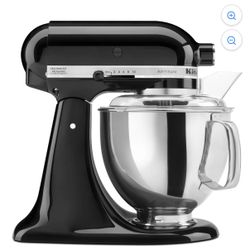 KitchenAid® Artisan® Series 5 Quart Tilt-Head Stand Mixer, Onyx Black, KSM150PS