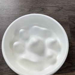 Large Dog Slow Feeder Bowl Thicker and ABS, Heavier, Extra Durable Than Normal Slow Food Bowls, Effectively Slow Down Dog's Eating Speed (2-3 Times), 