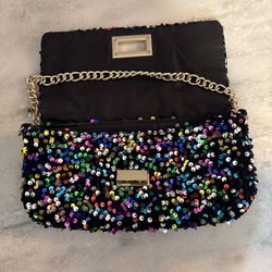 H&M Sequin Clutch Bag