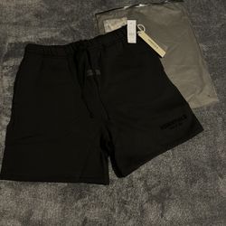 Essentials Shorts  Gray&black Different Sizes 