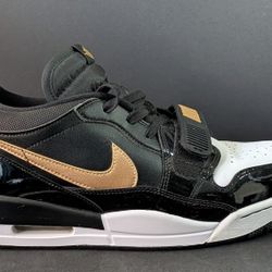 Air Jordan Legacy 312 Low - Black Metallic Gold - Men's 11
