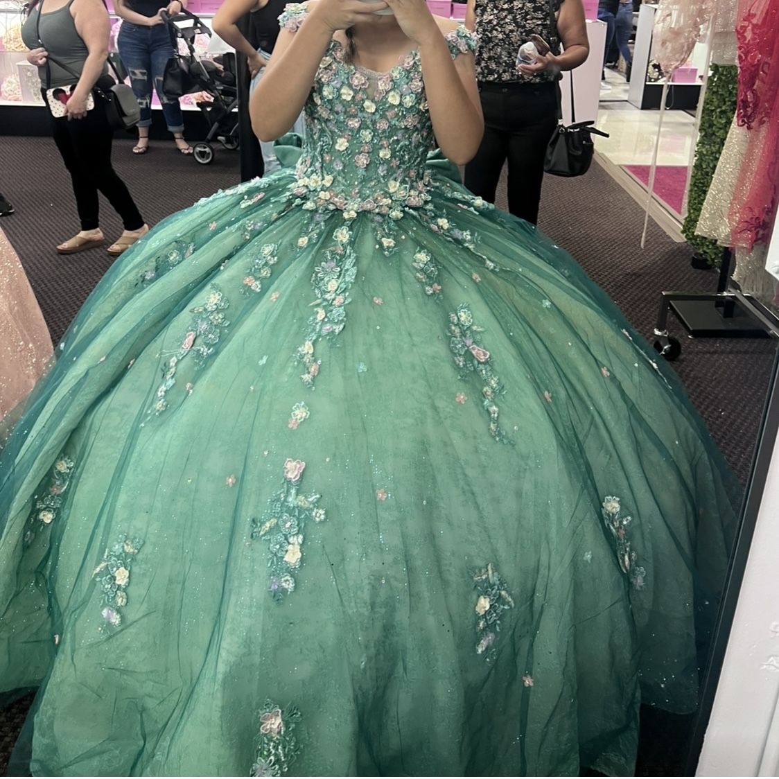 emerald green quince dress moda 2000 moda 2000 | Dresses | Moda 200 Quince Dress
