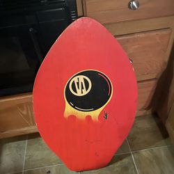 Old Wood Static Brand Skim Board