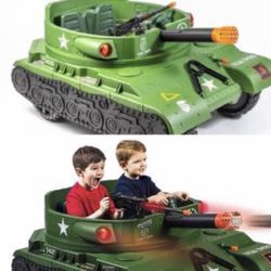 NEW 24 Volt Ride-On Military Tank Vehicle, Adventure Force