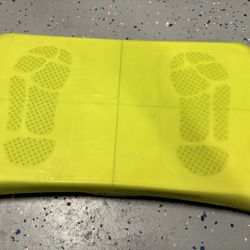 Nintendo Wii Fit Balance Board Only/ Green Skin Sleeve