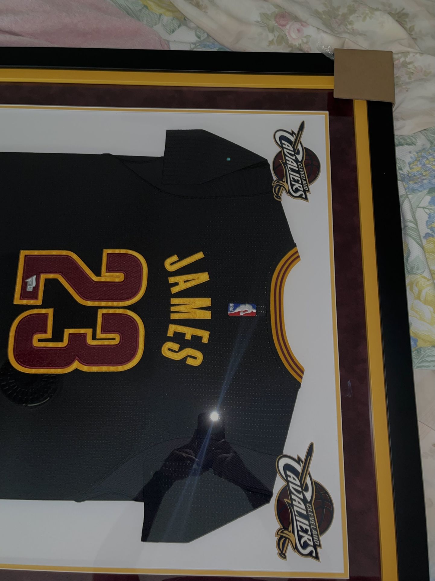 LeBron James Autographed Cleveland Cavaliers (Spotlight Dunk) Deluxe F –  Palm Beach Autographs LLC