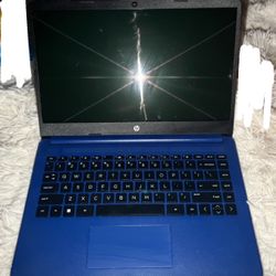 touchscreen HP Model 14 Laptop. 