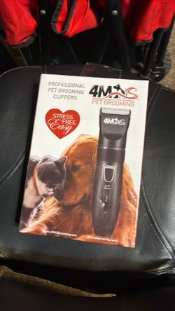 4 M pet grooming kit