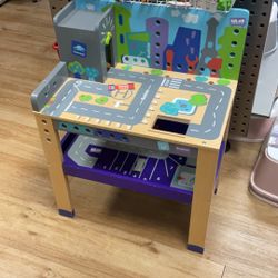 Toy Parking Garage Bench