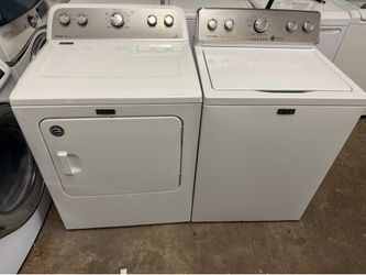 Maytag washer and Maytag electric dryer