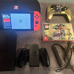 Nintendo Switch With Games 