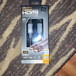 HDMI 6 Foot Cable New In Box 