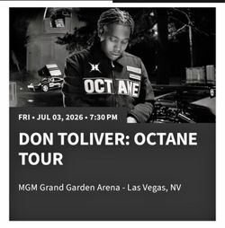 don toliver vegas mgm grand 7/3