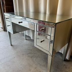 Restoration Hardware Beaumont Mirrored Vanity