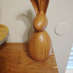 Wooden bunny