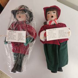 Christmas Porcelin Dolls - New