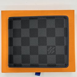 Authentic LV Wallet Bifold Monogram Black