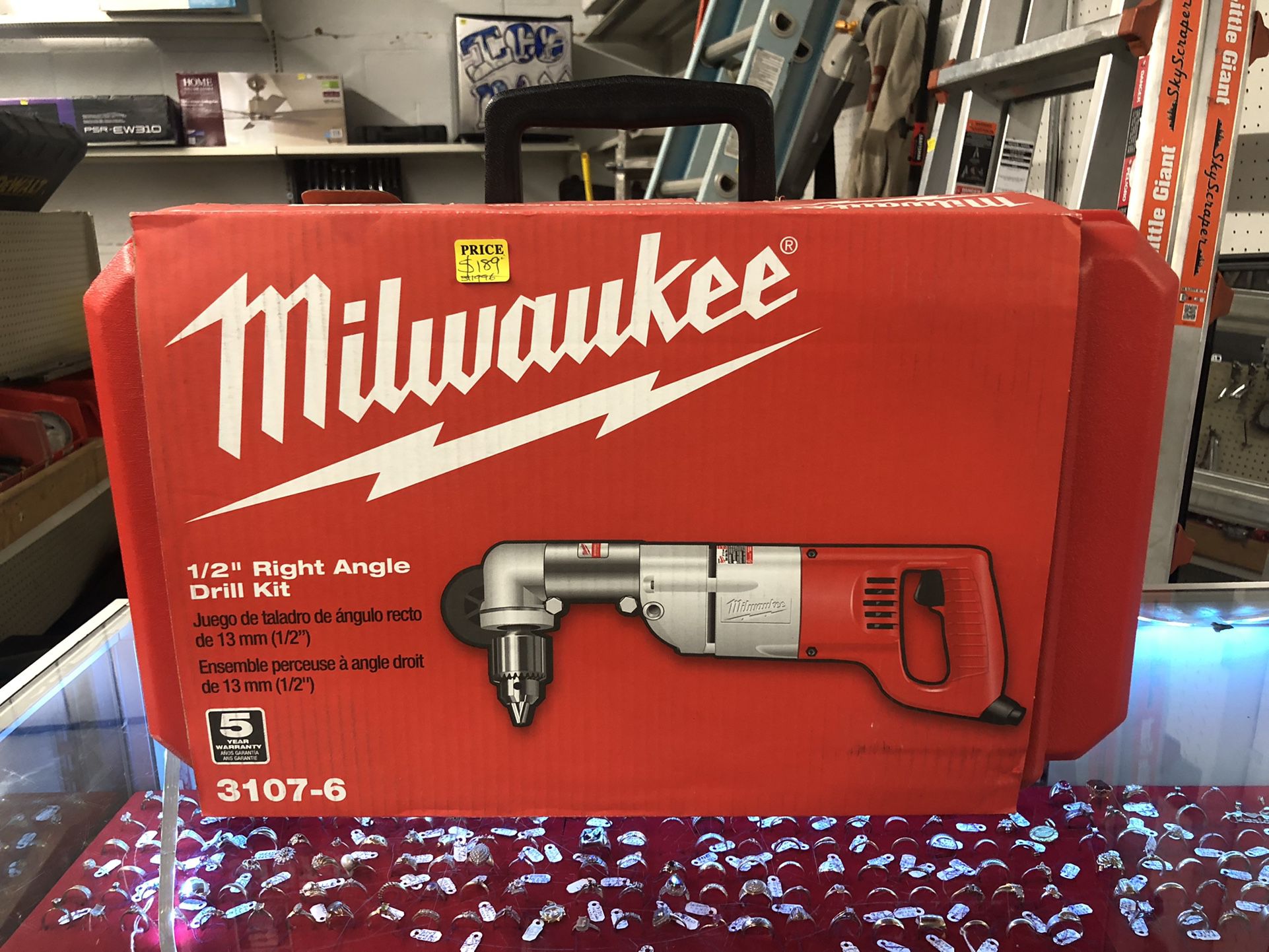 Milwaukee right angle drill kit