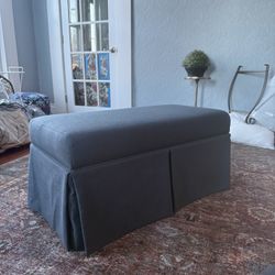 Skirted Ottoman
