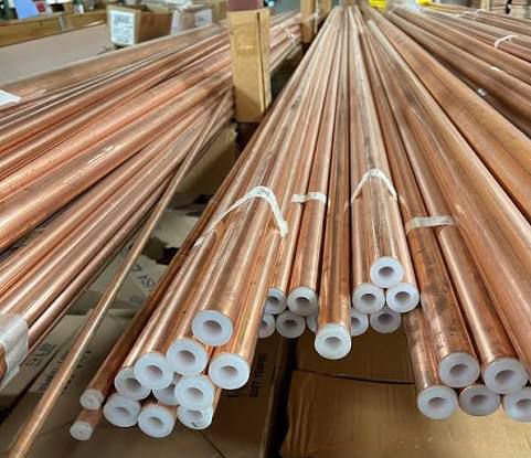1-1/4 Type K and Type L Copper Pipe