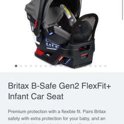 Britax Safe Gen 2 Infant Car Seat