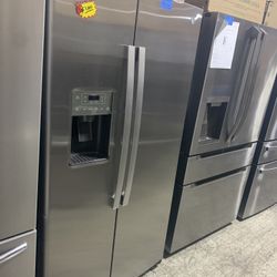 Refrigerator Side By Side Great Price! Take It Today Pay Later Ask For Details!