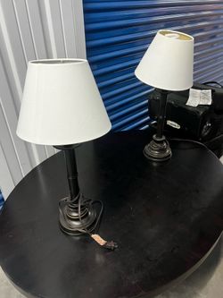 Table side lamps