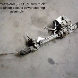 Rack & Pinion Electric Power Steering Assembly 2017 Ford Explorer 3.7L