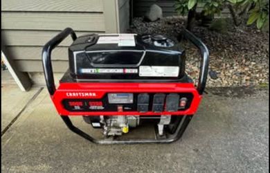 Craftsman 5000 watt Generator