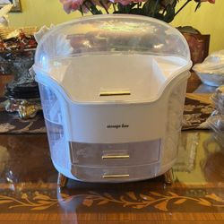  Large Make Up Organiser Cosmetic Vanity Case Box 2 Drawers Skincare Storage