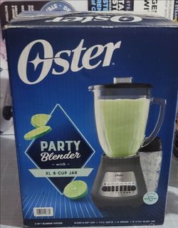 Oster Party Blender with XL 8-Cup Capacity Jar and Blend-N-Go Cup